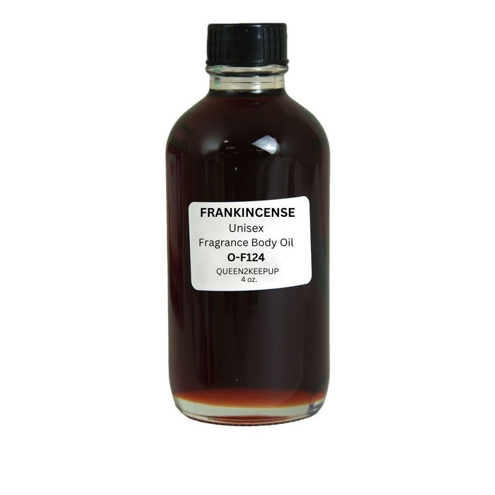 Frankincense (Unisex) Body Oil 4 oz Fragrance Similar All Natural Scent